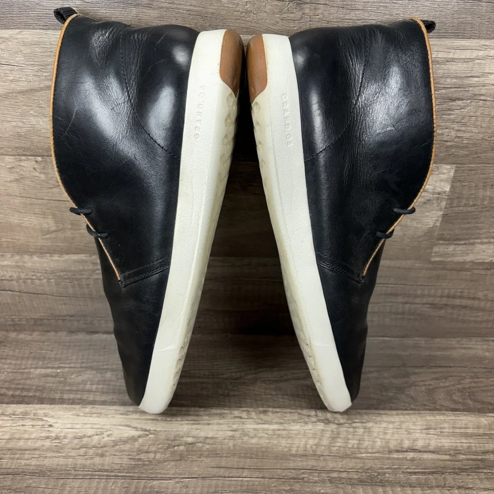 Cole Haan GrandPro Chukka Black Mens US Size 13 C24789 Boots